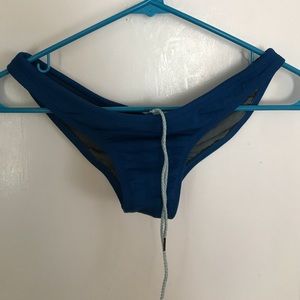 Jolyn bikini bottoms in a deep blue